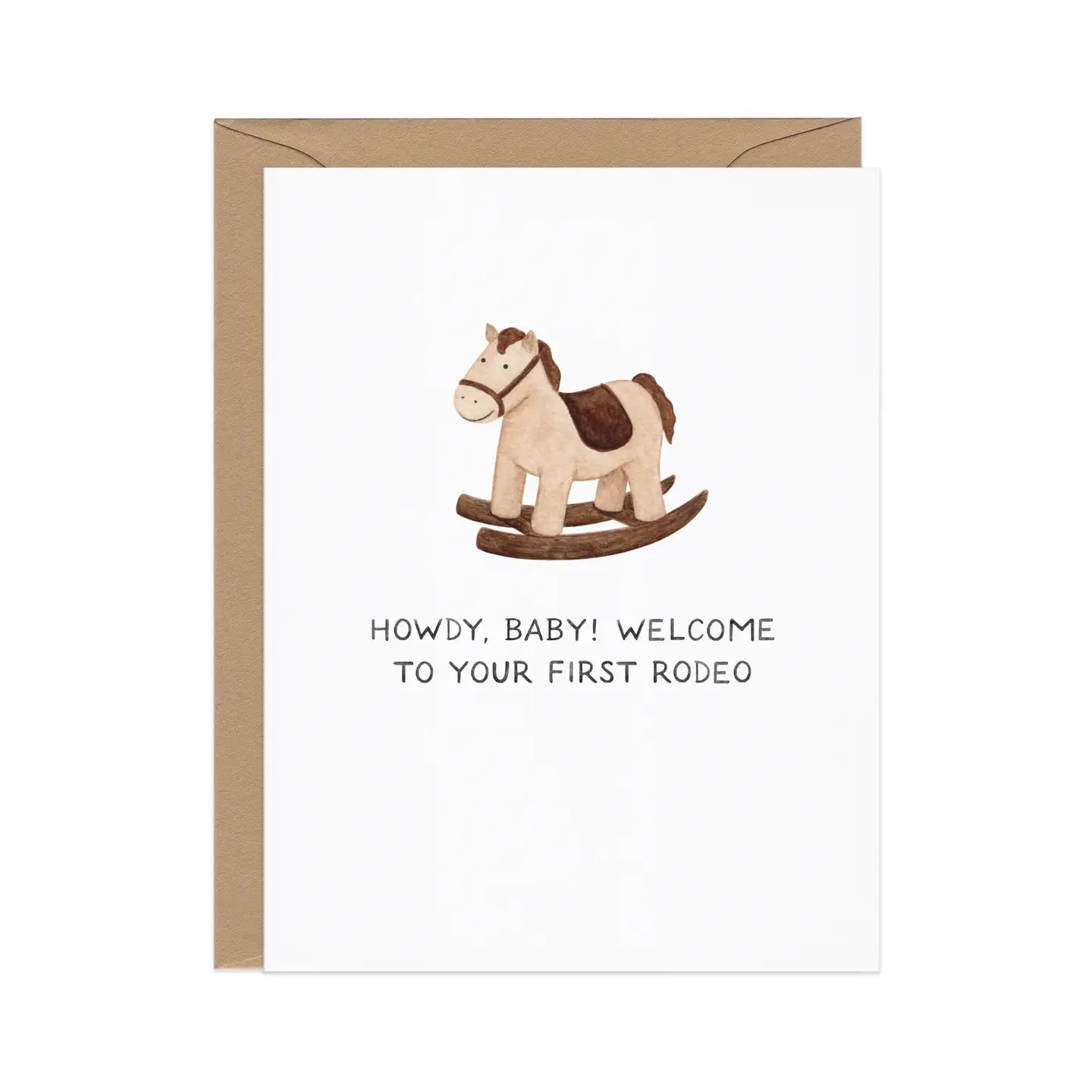 New Baby Card — Howdy Baby!