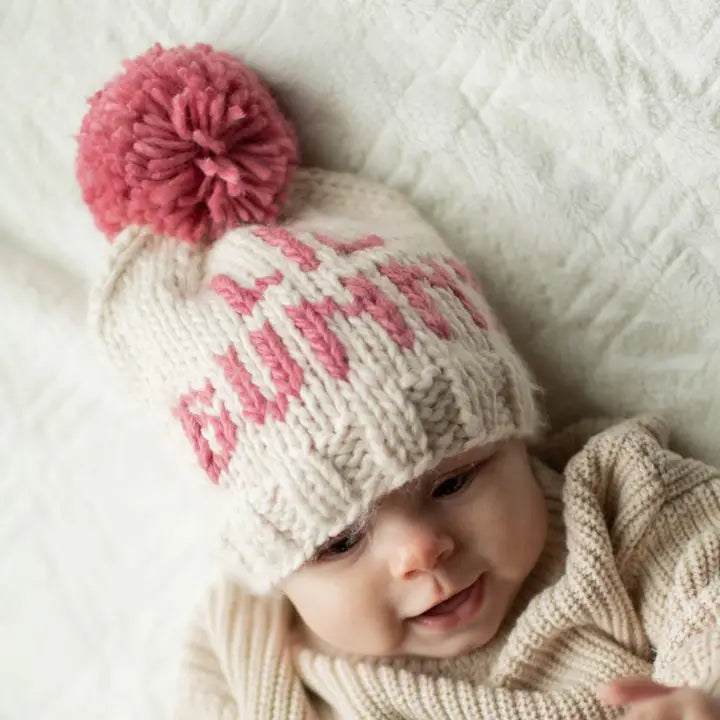 lil bunny beanie - pink