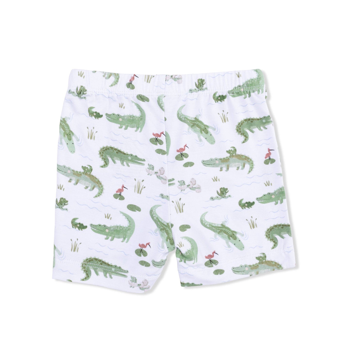Loungewear Short Set - Crayon Alligators