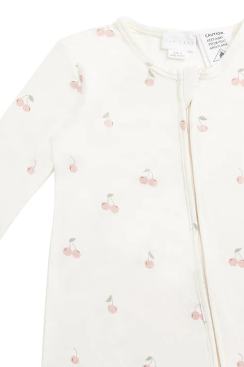 Aspen Onepiece - Cherry Love Parchment