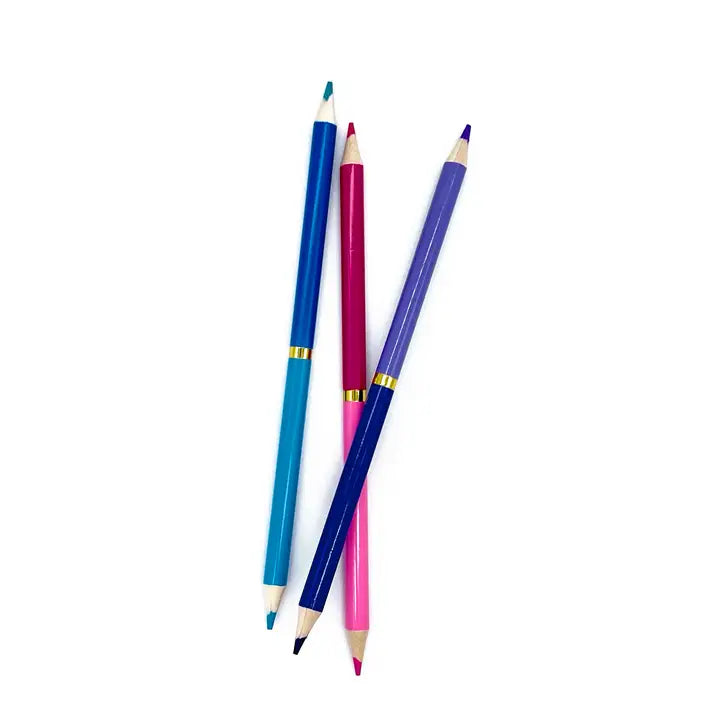 Double Rainbow Dual-Ended Colored Pencils