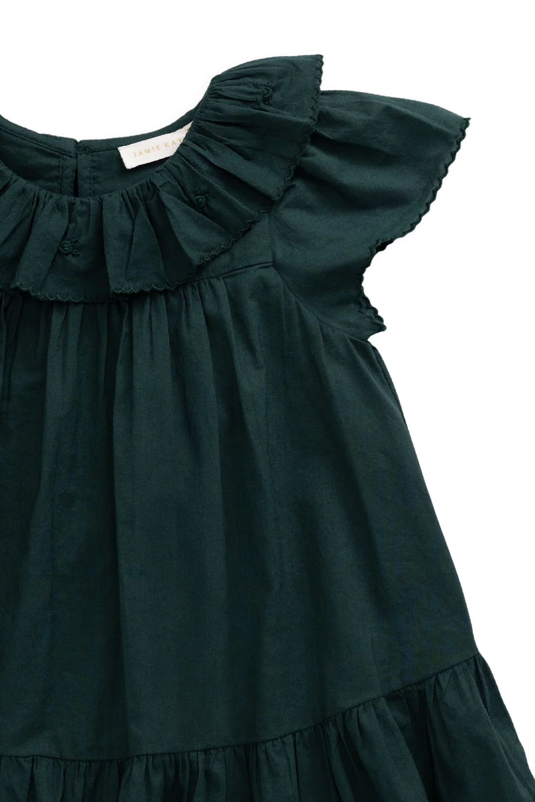 Calianna Dress - Deep Fern