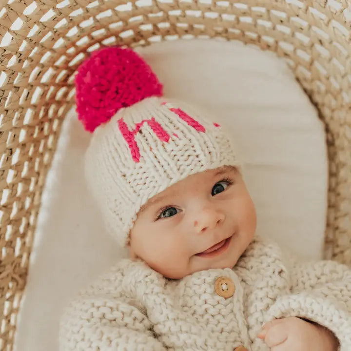 Knit Beanie - hi.