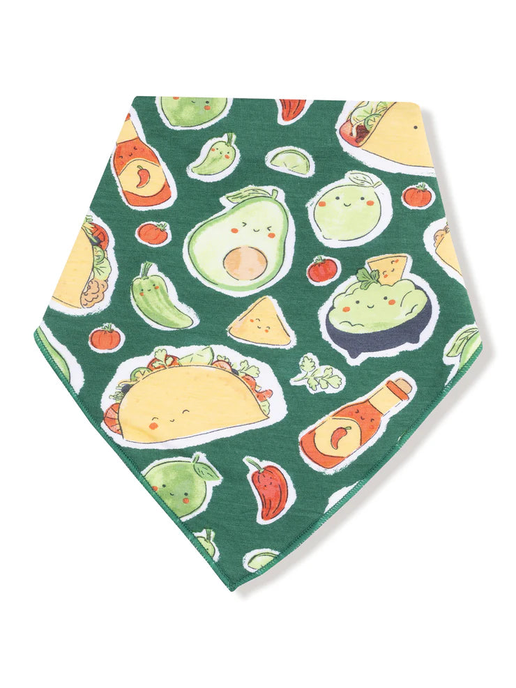 happy tacos - bandana bib
