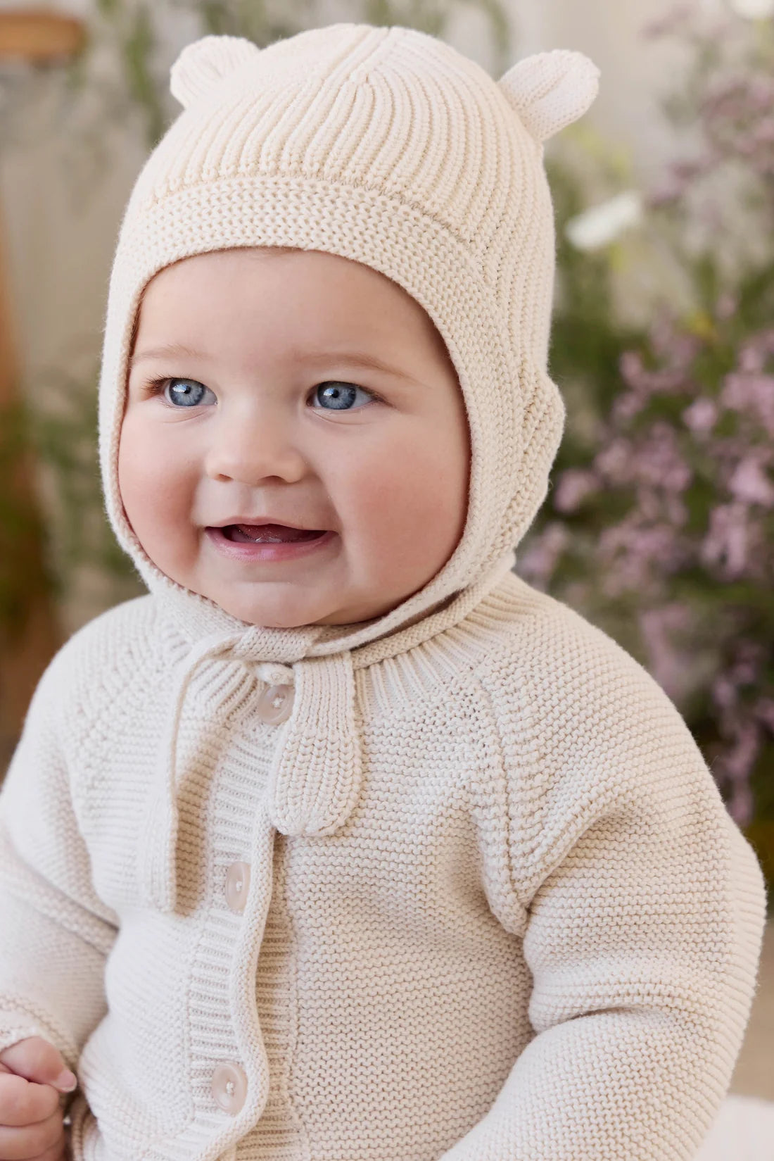 Ashton Knitted Hat - Vanilla