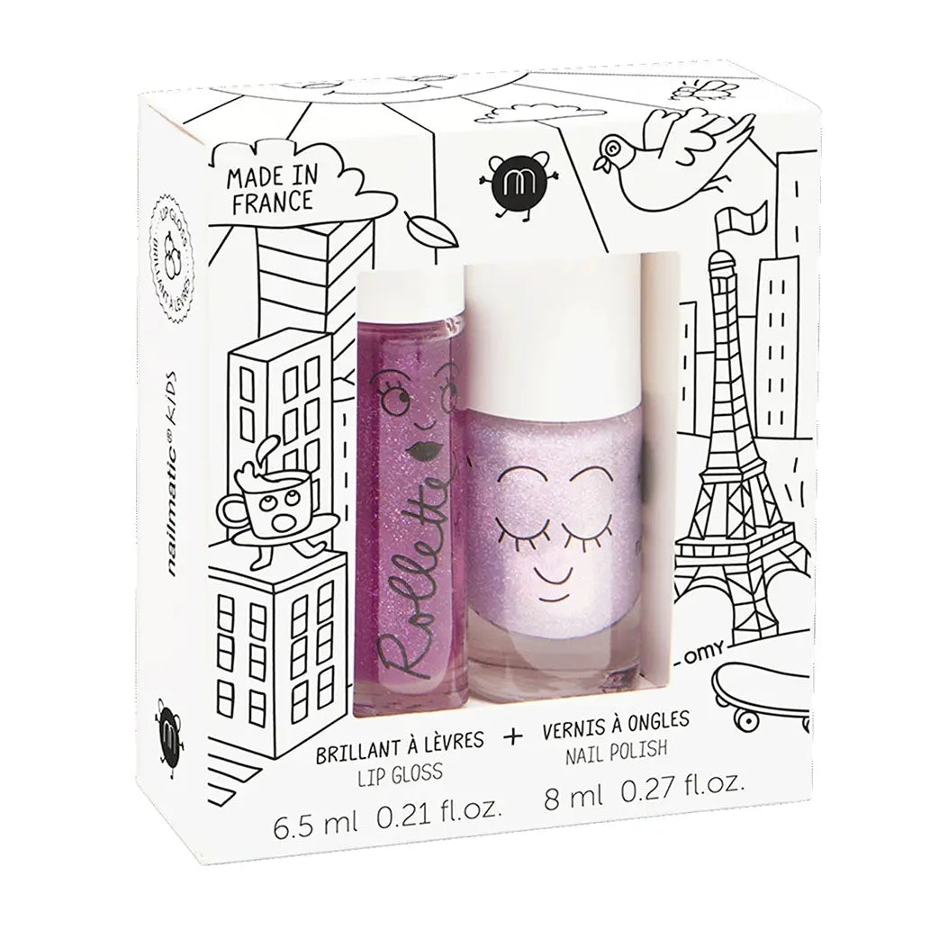 Nail Polish & Lip Gloss Set - Lovely City