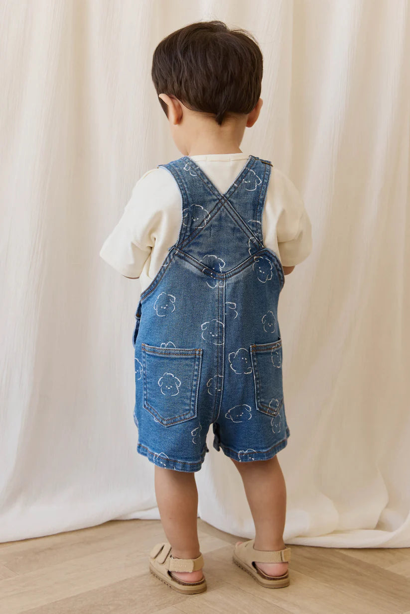 fenix short overalls - haru denim