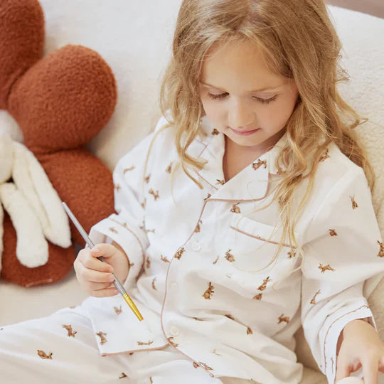 Pajama Set - Hoppy Bunnies