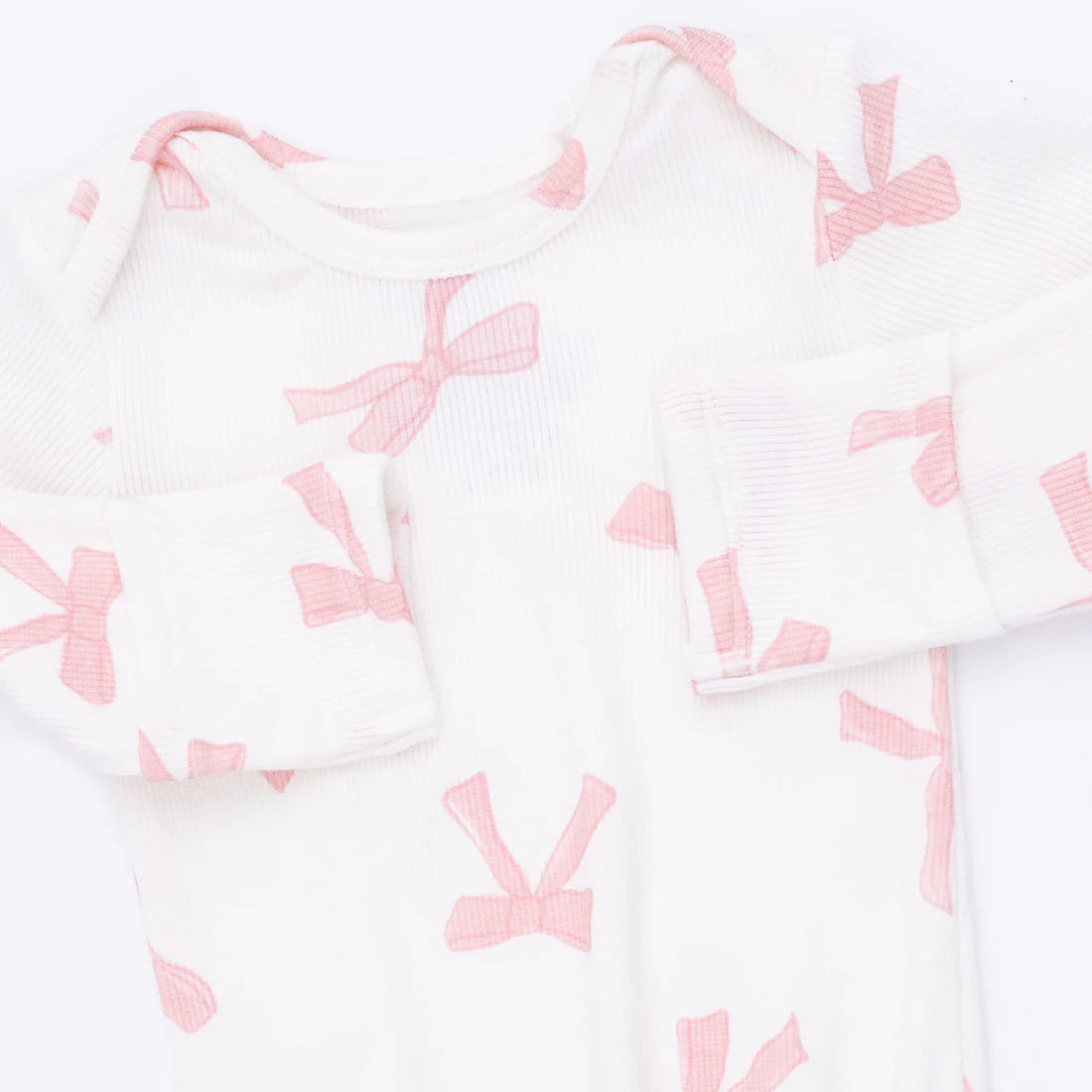 Knotted Gown - Pink Bows