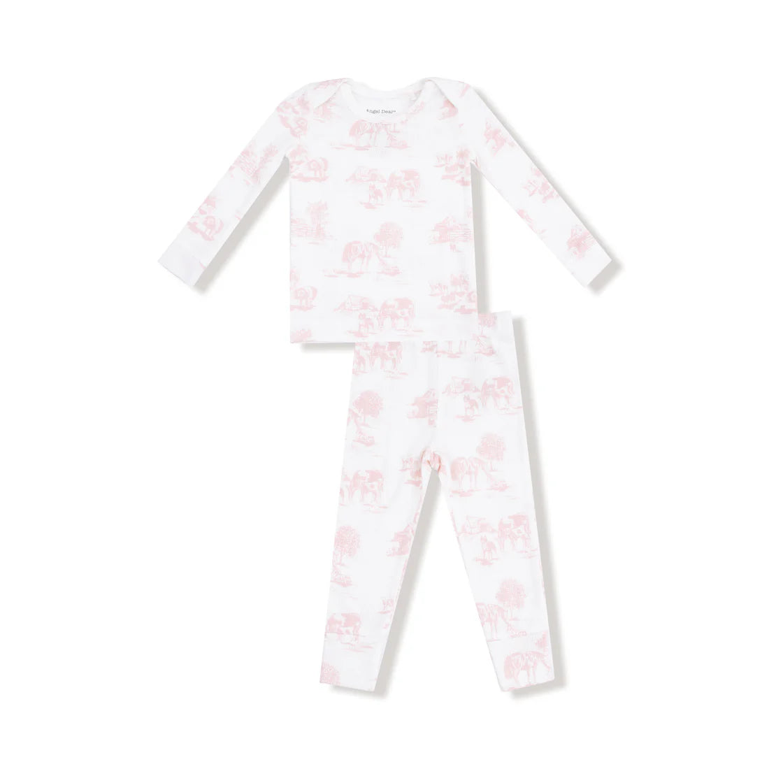 Loungewear Set - Pink Farm Toile