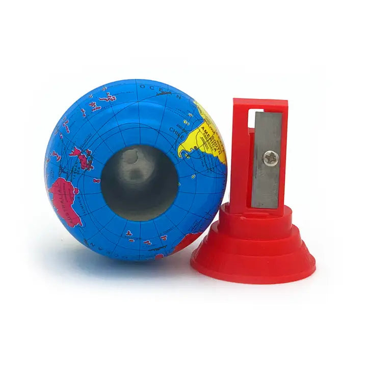 sharpen your world - globe pencil sharpener