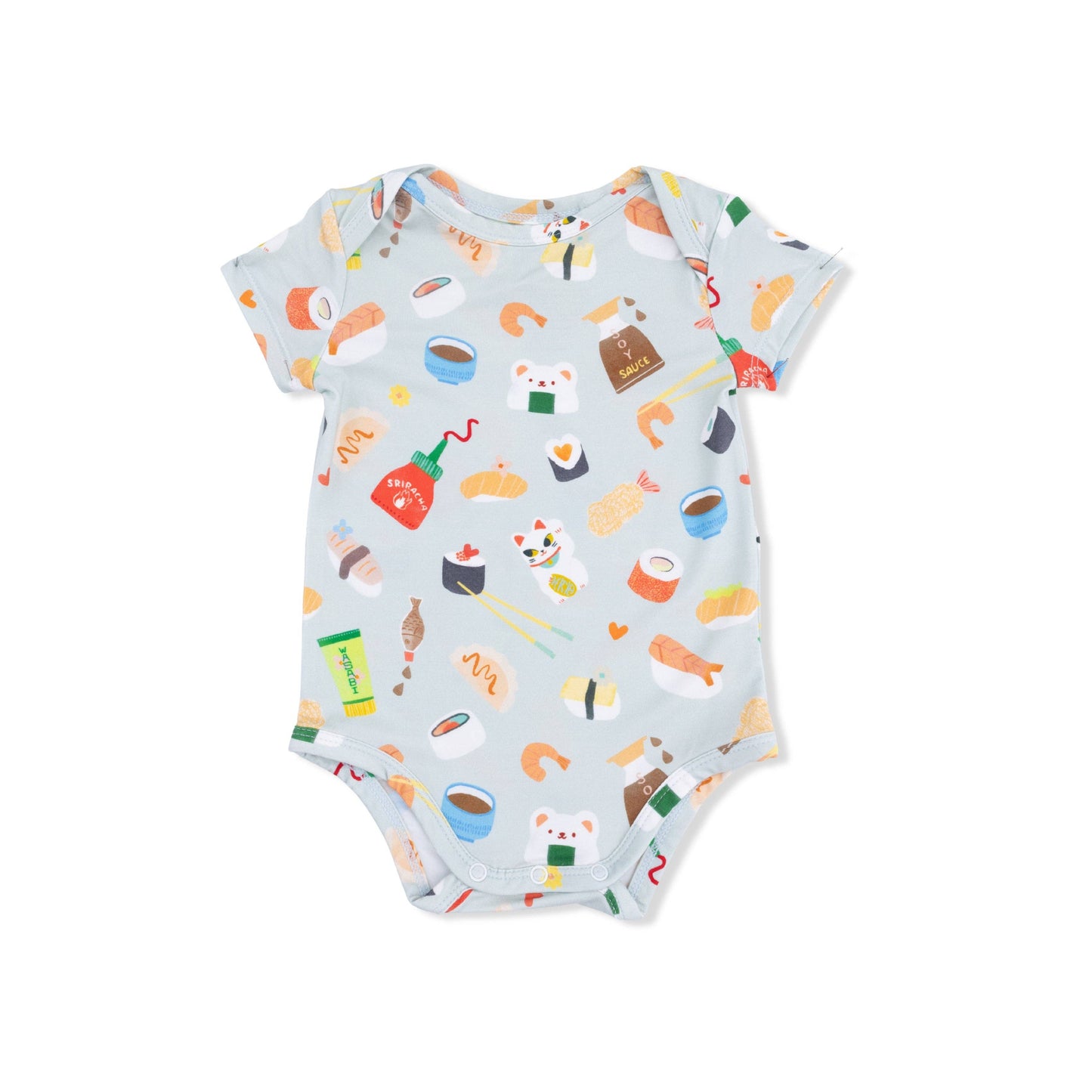 Short-Sleeve Bodysuit - Sushi
