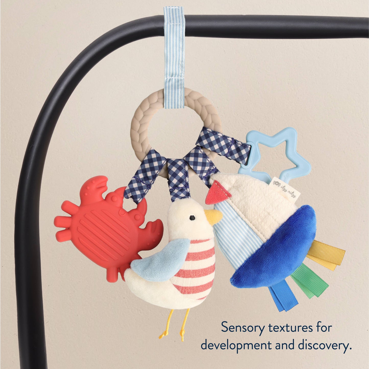 Teether Busy Ring - Nautical
