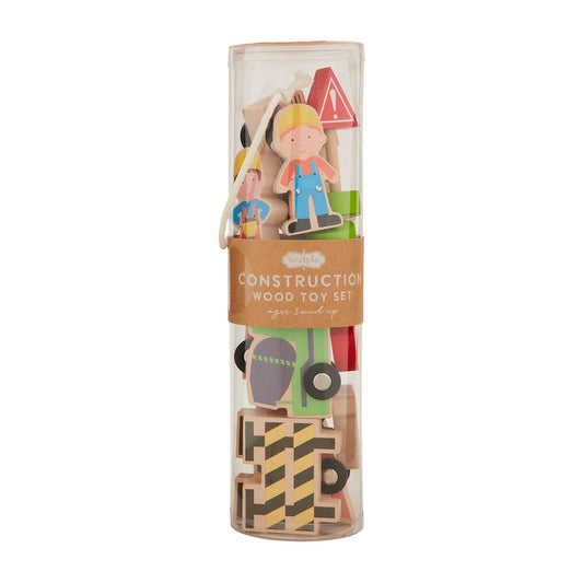 Wooden Toy Set - Construction