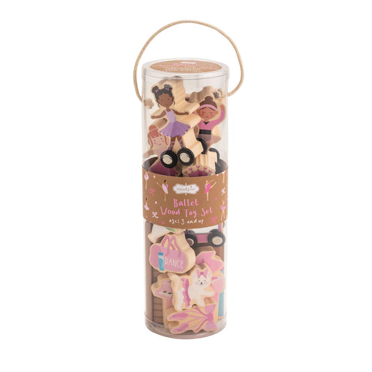 Wooden Toy Set - Ballerinas