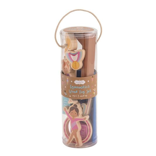 Wooden Toy Set - Gymnastics