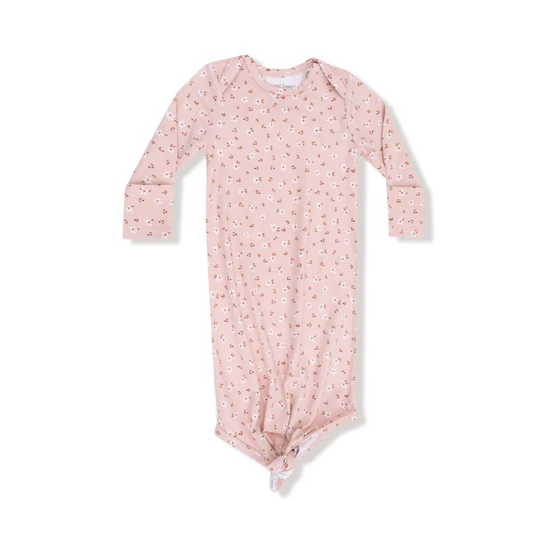 carrie floral pink - knotted gown