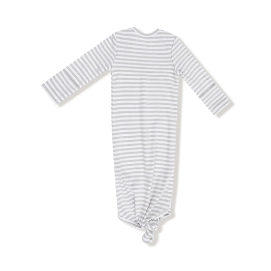 Knotted Gown - Mineral Stripe