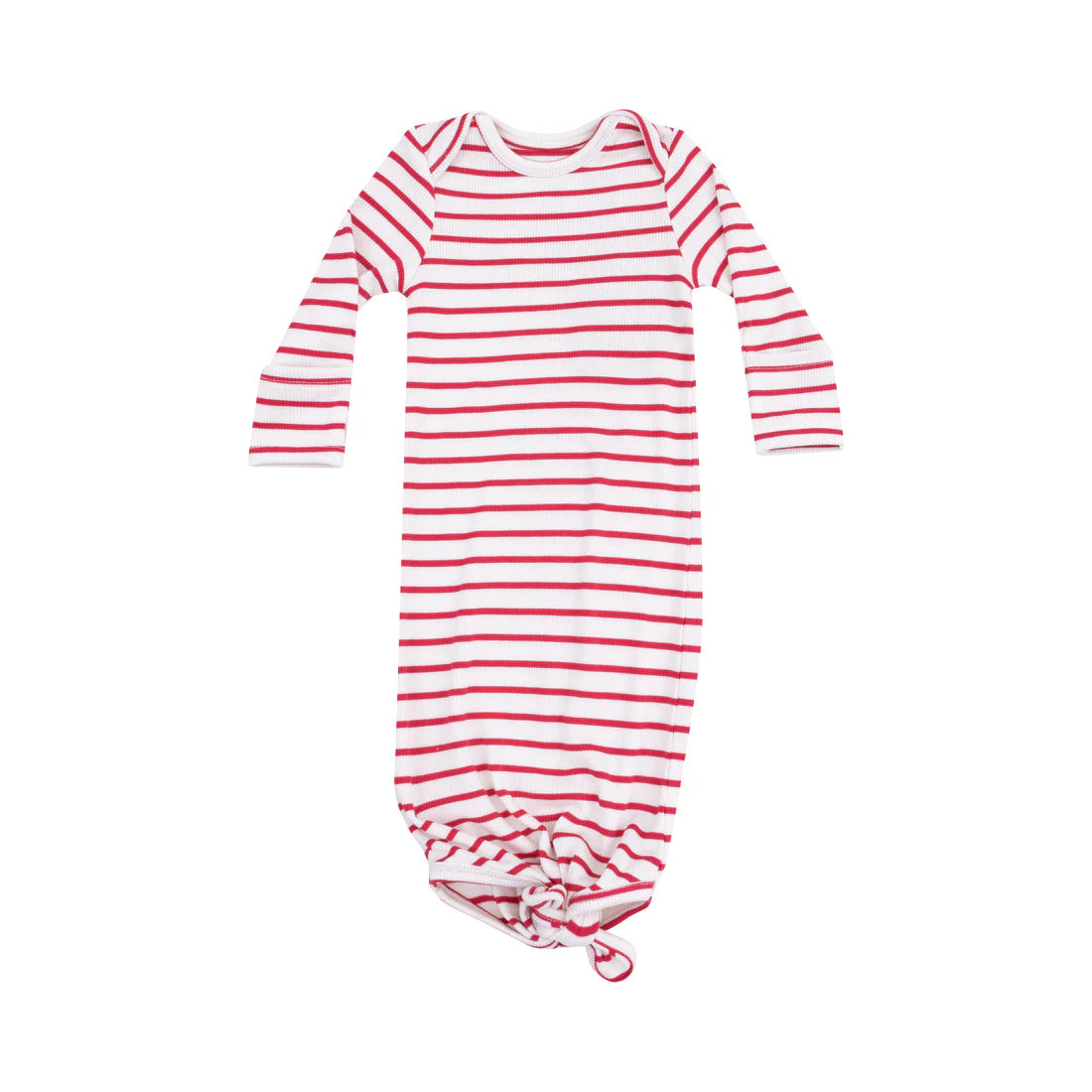 vintage red stripe - knotted gown
