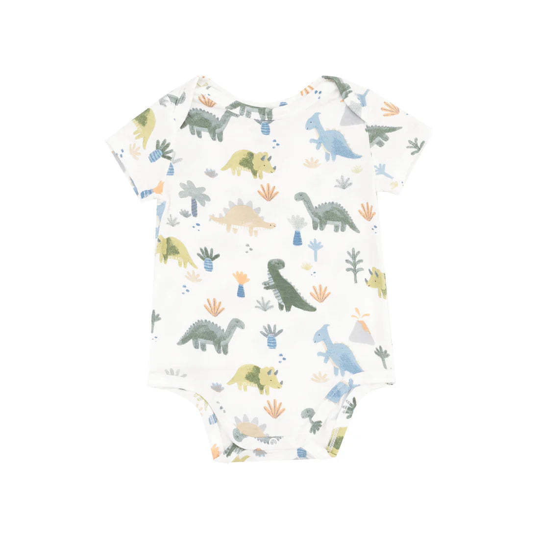 Short-Sleeve Bodysuit - Soft Dinos