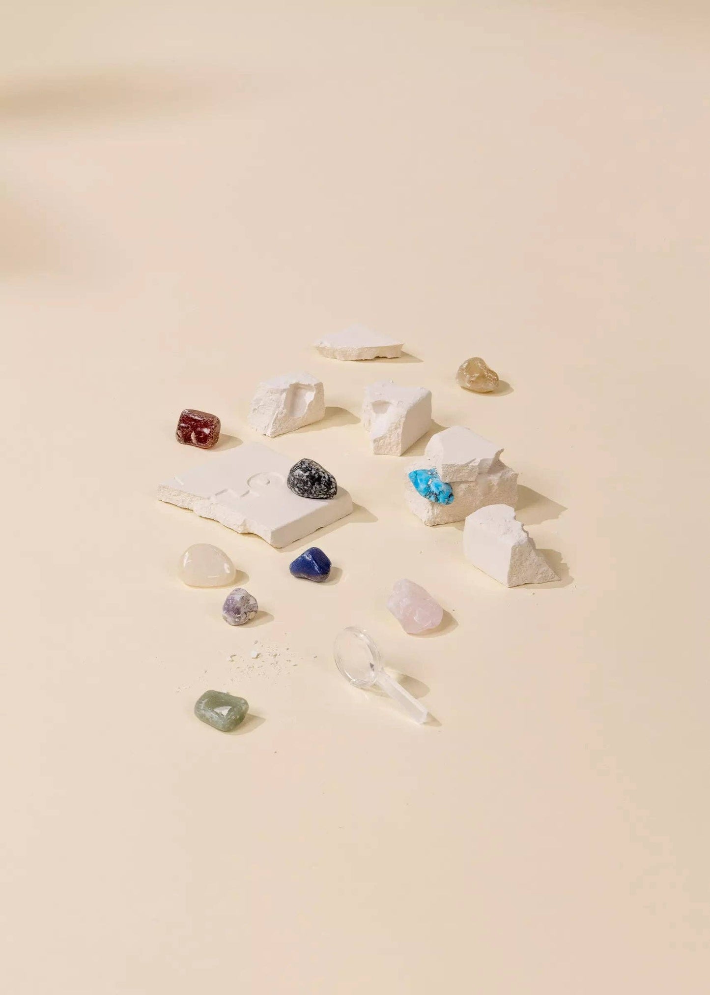 gemstones & fossils geological excavation set