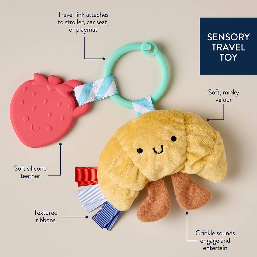 Teether Toy - Croissant