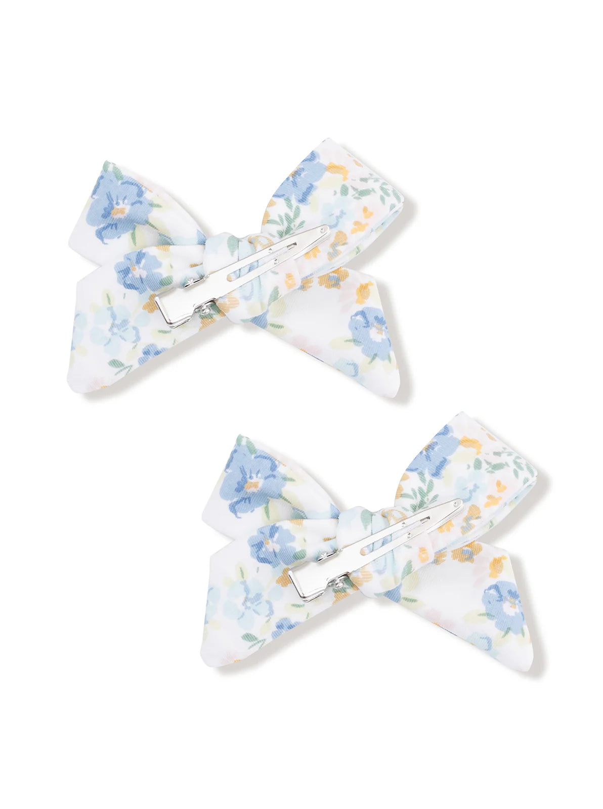 Bow Clips - Sweet Rose Calico
