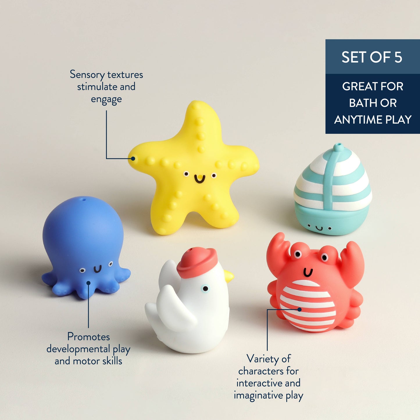 Bath Toys - Nautical