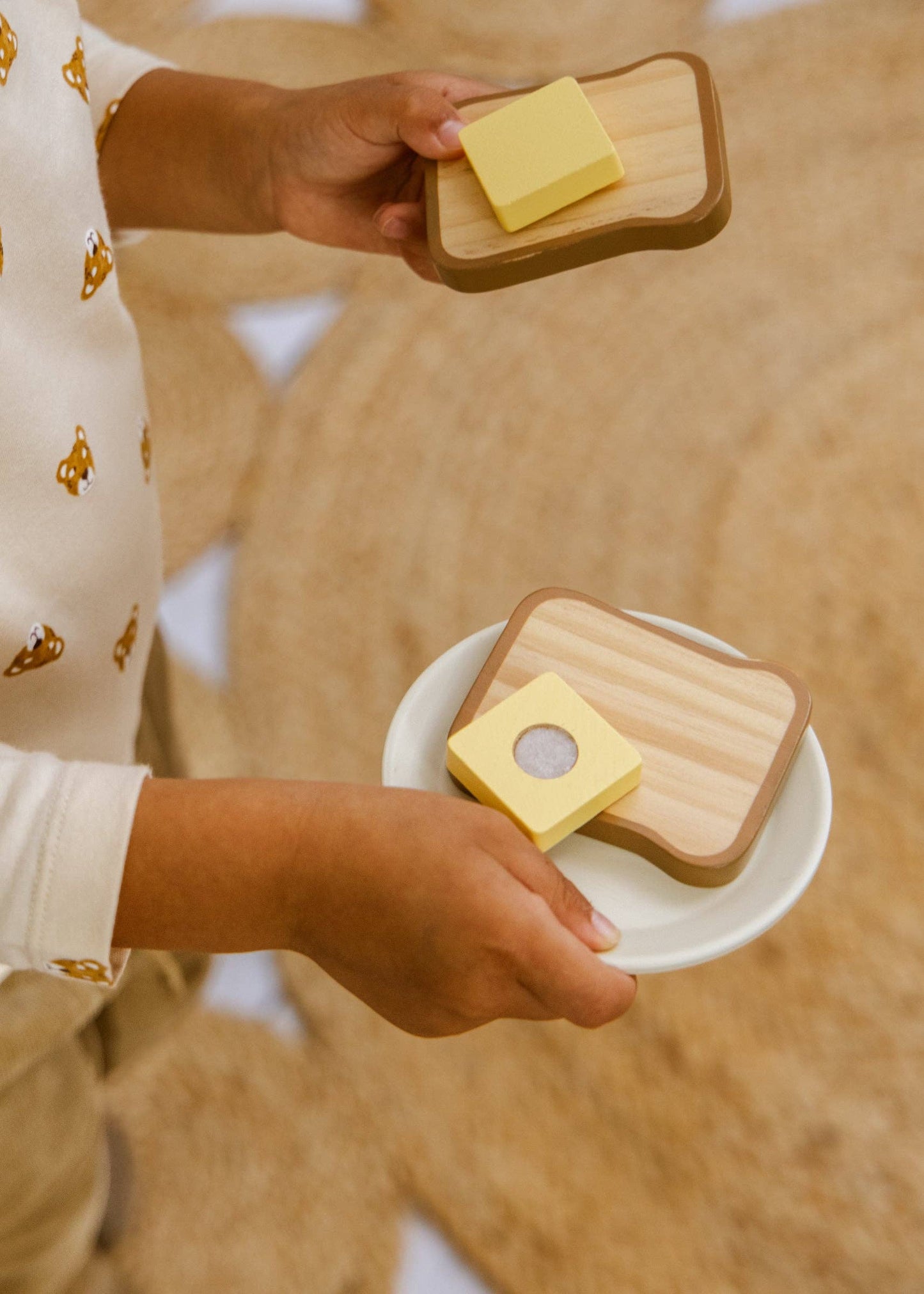 wooden toaster