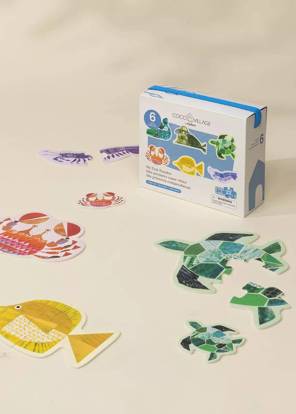 my first puzzles - ocean life