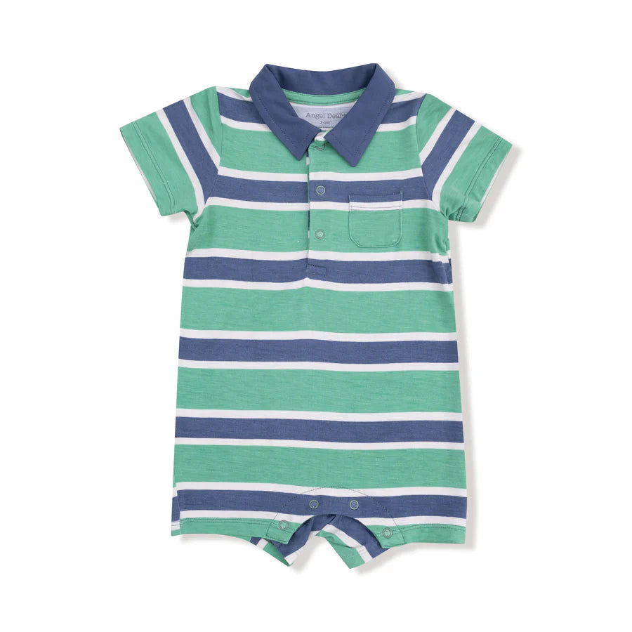 Polo Shortie - Rugby Stripe
