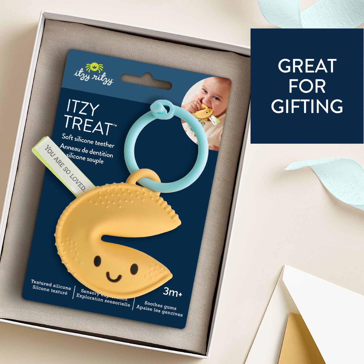 Teether Toy - Fortune Cookie