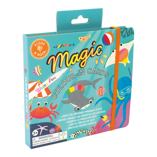 magic watercards & pen - ocean