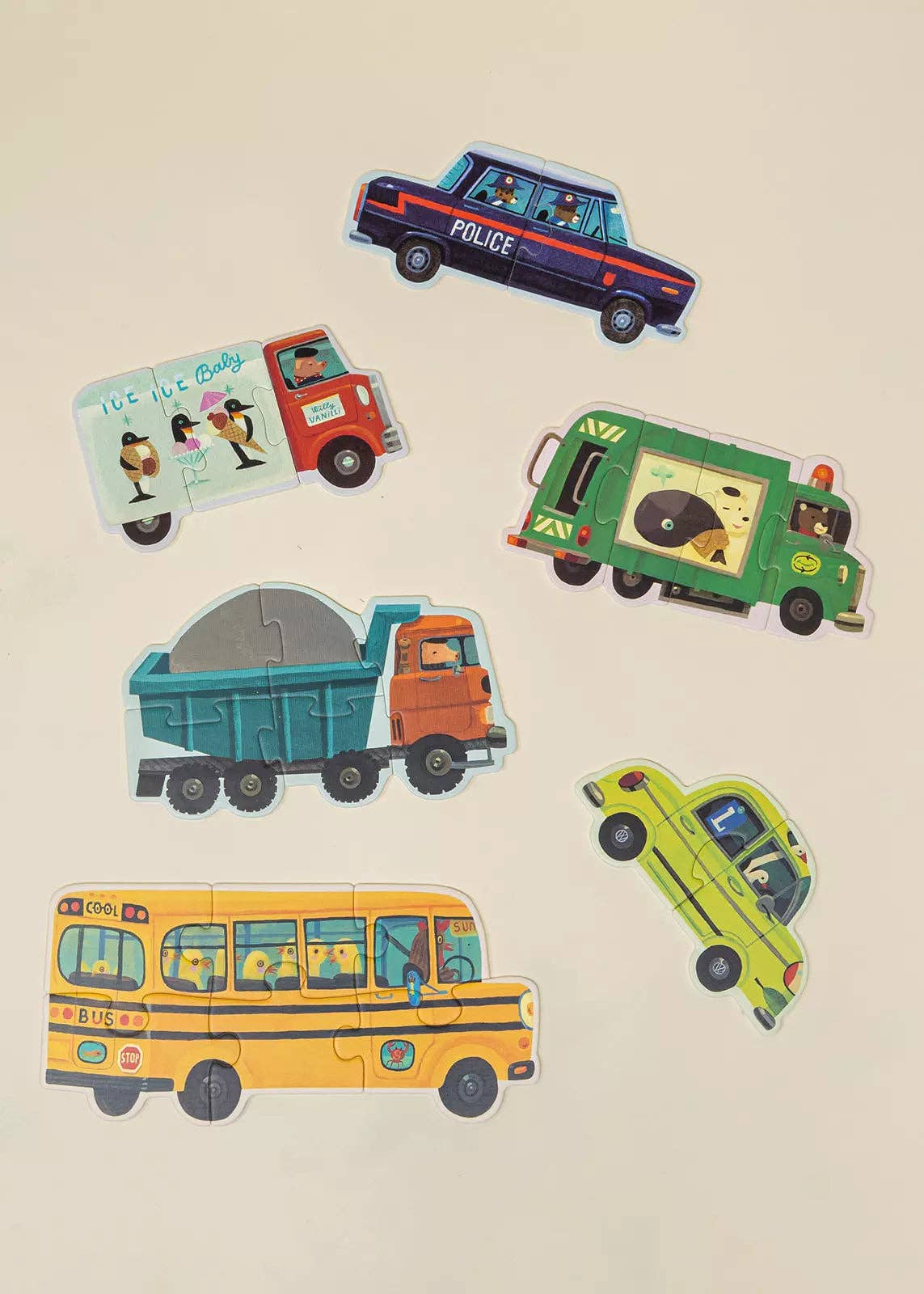 my first puzzles - on the road