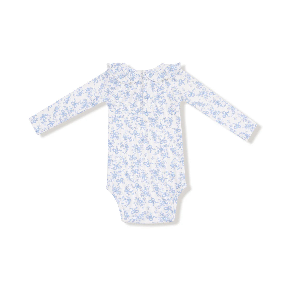 Romi Floral Bubble with Ruffle Collar
