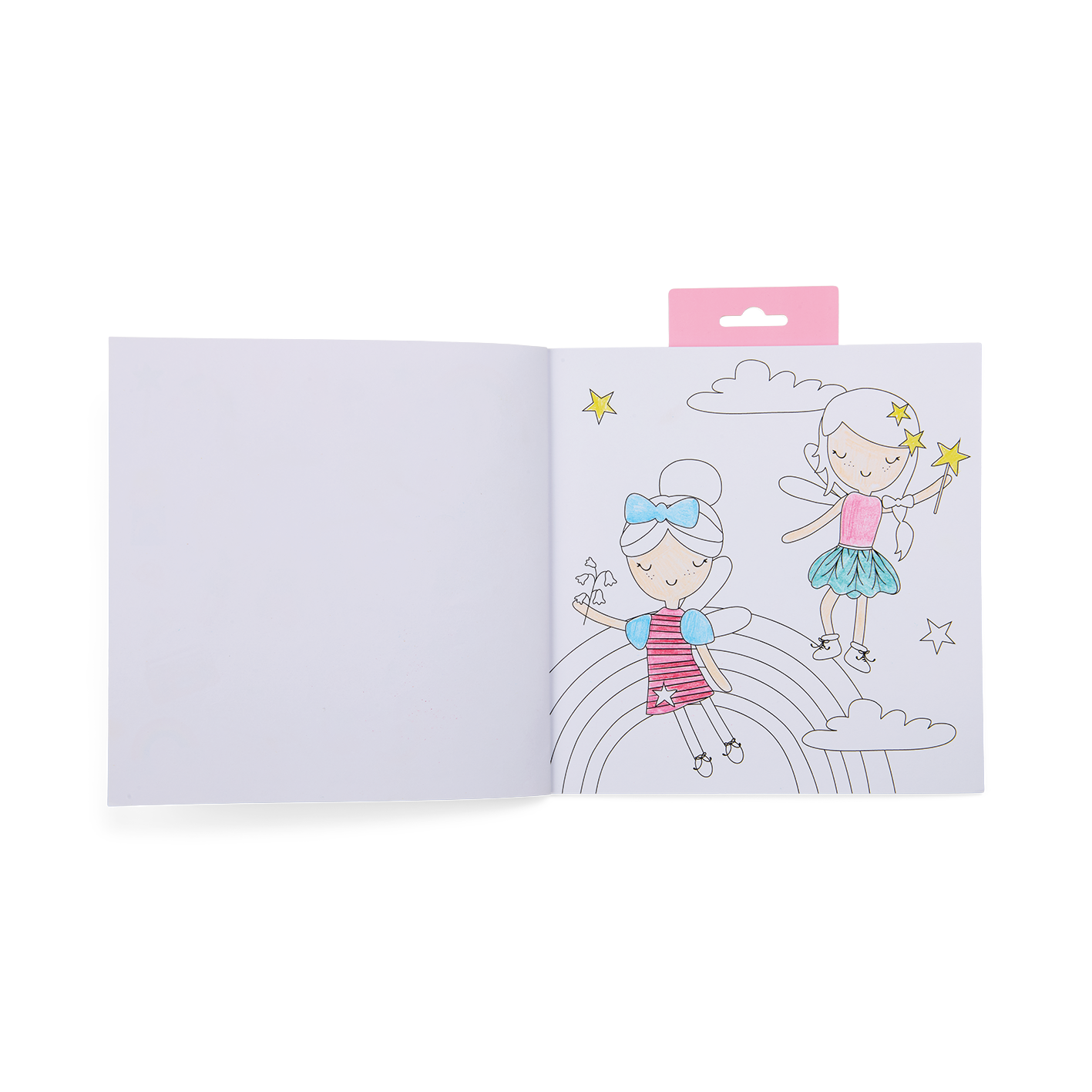 Scribble Sniffs Coloring Book - Rainbow Fairy