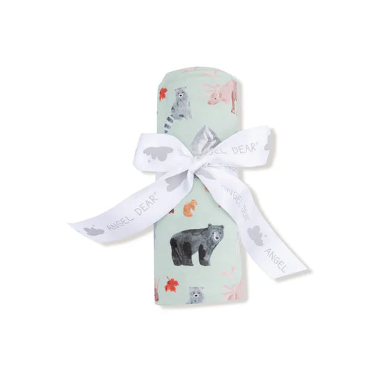 Swaddle Blanket - American Woodland Animals
