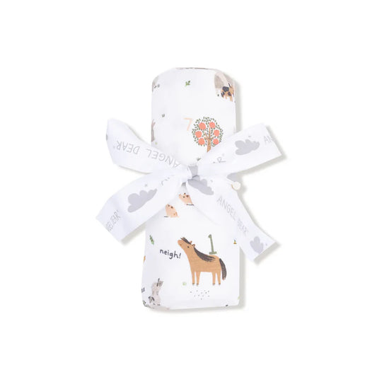 Swaddle Blanket - Farm Sounds