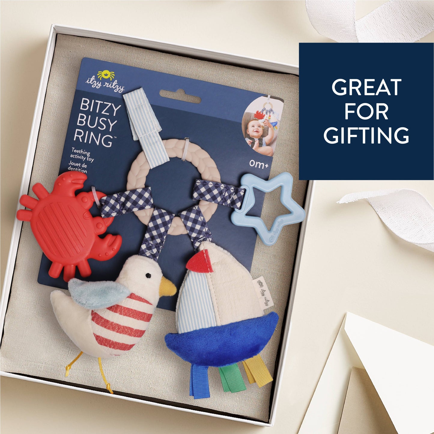 Teether Busy Ring - Nautical