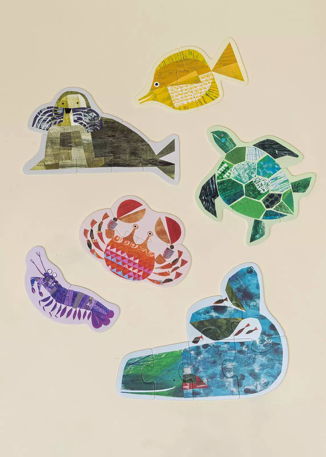 my first puzzles - ocean life