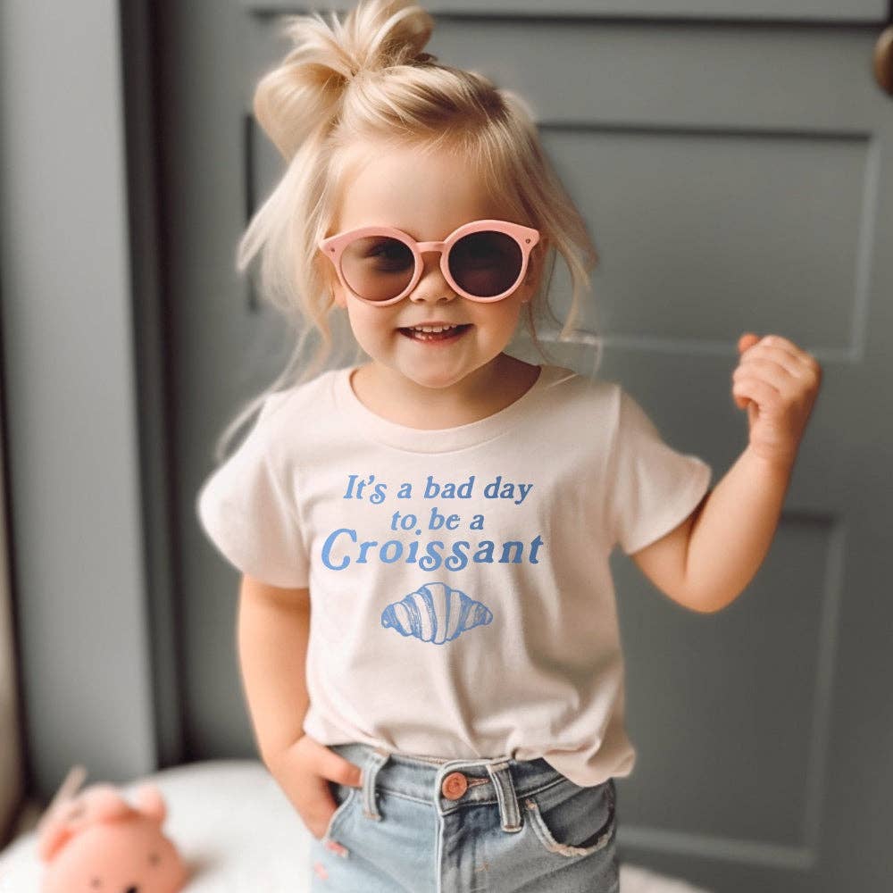 bad day to be a croissant tee