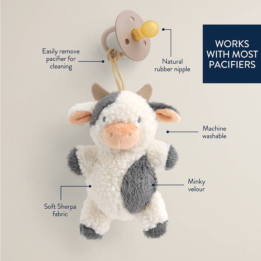 Bitzy Pal - Natural Rubber Pacifier & Plush