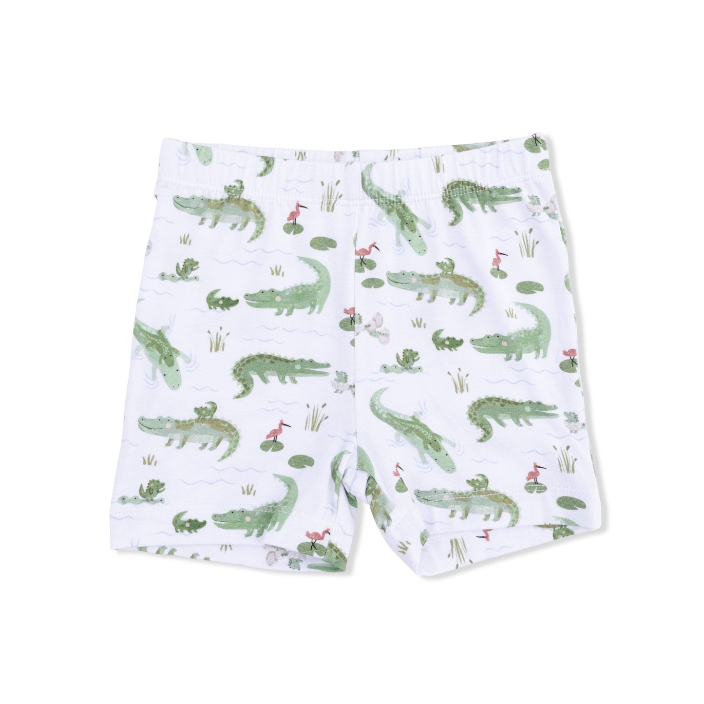 Loungewear Short Set - Crayon Alligators