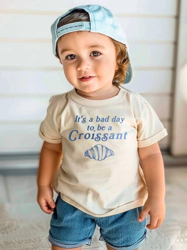 bad day to be a croissant tee