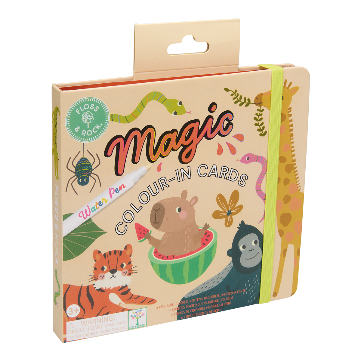 magic watercards & pen - jungle