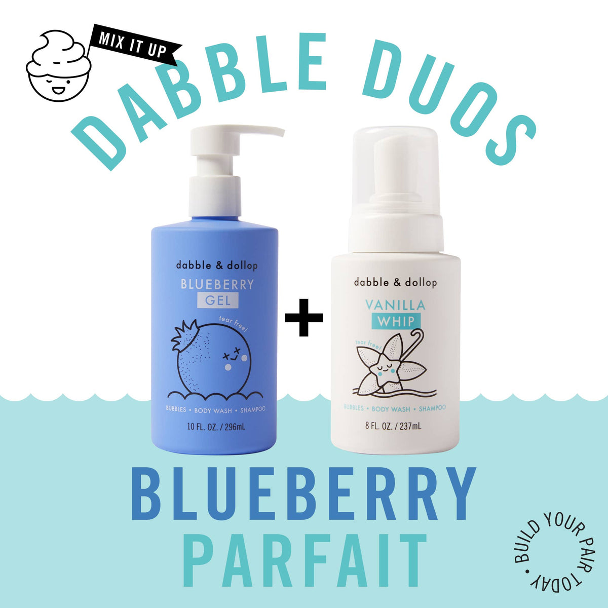 Dabble Duos - Blueberry Parfait