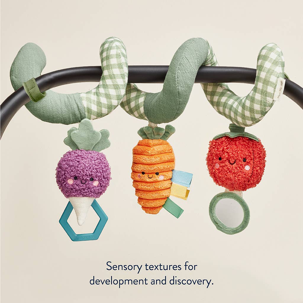 Spiral Travel Toy - Veggie