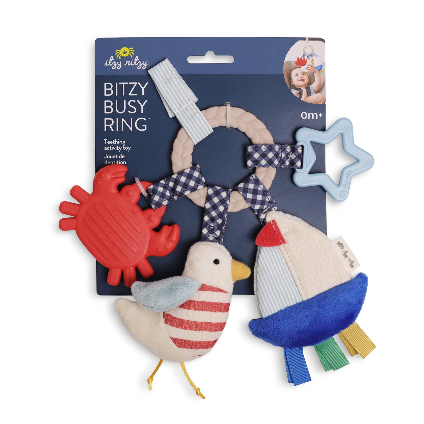 Teether Busy Ring - Nautical