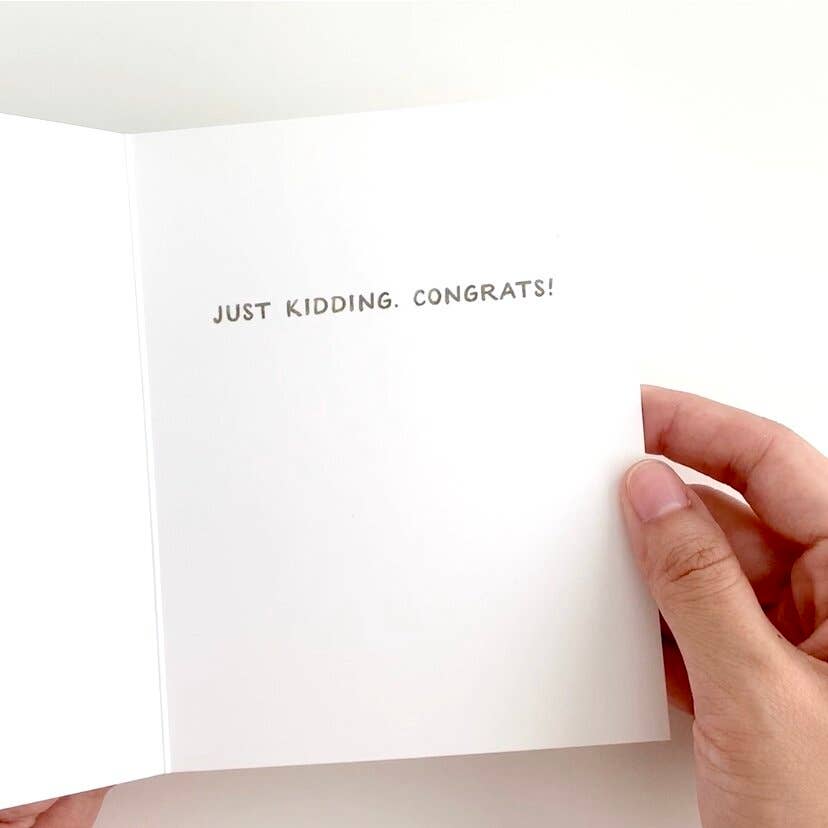 New Baby Card — Pregnancy Bummers