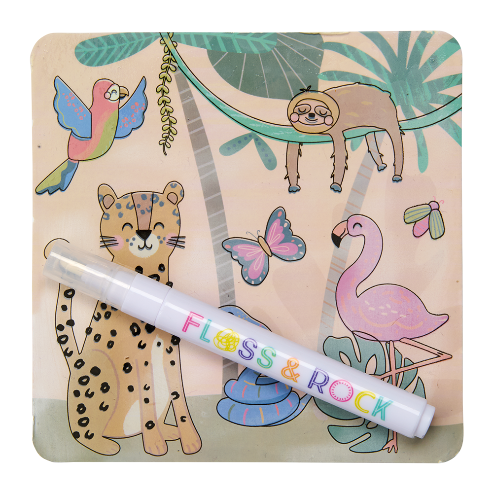 magic watercards & pen - jungle